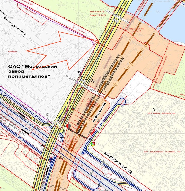 План застройки ул москворечье